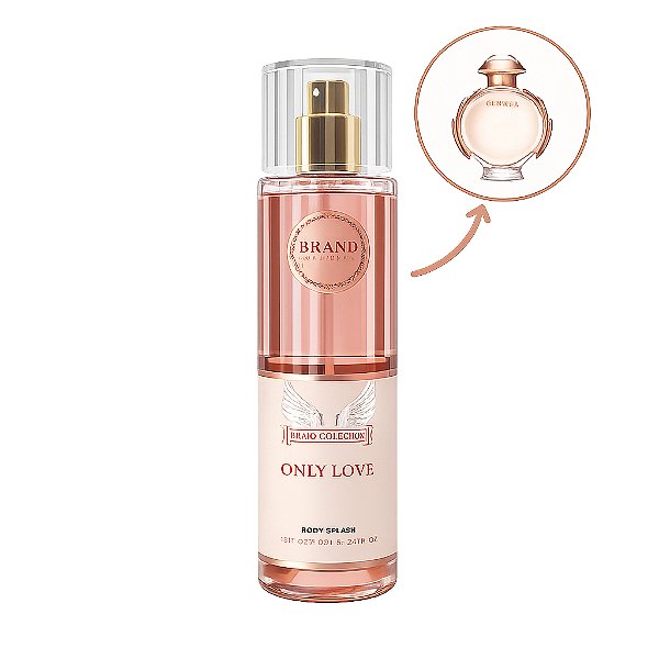 Body Splash Only Love Brand Collection 087 250ml (Ref. Olfativa Olympea)