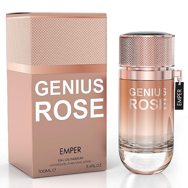 Genius Rose Emper Eau de Parfum - Perfume Árabe Feminino 100ml