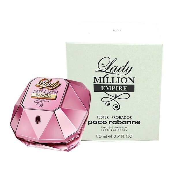 Caixa Tester Lady Million Empire Eau de Parfum Paco Rabanne - Perfume Feminino Original 80ml