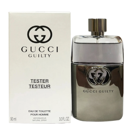 Caixa Tester Gucci Guilty Eau de Toilette - Perfume Masculino 90ml