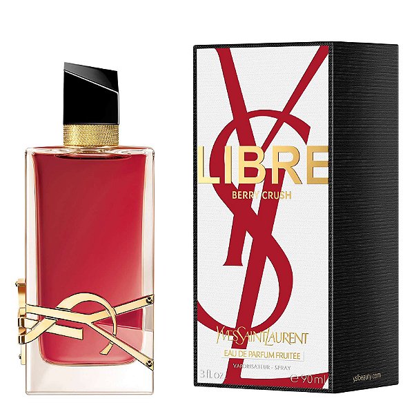 Libre Berry Crush Eau de Parfum Yves Fruitée Saint Laurent - Perfume Feminino 90ml