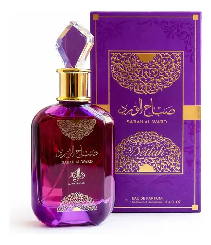 Sabah Al Ward Delilah Al Wataniah Eau de Parfum - Perfume Árabe Feminino 100ml
