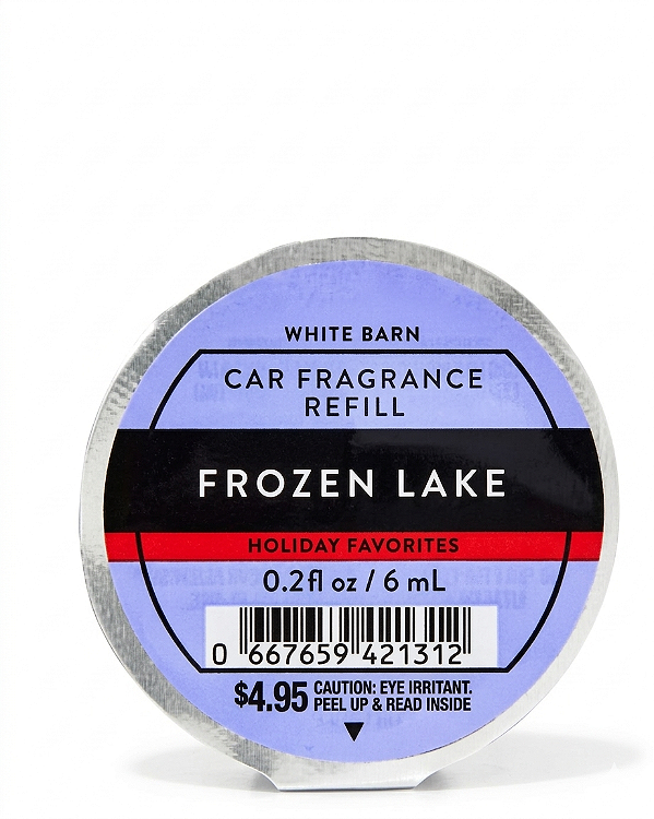 Refil Aromatizador de Carro Frozen Lake Bath & Body Works