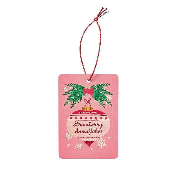 Difusor Fragrâncias de Carro Strawberry Snowflakes Bath & Body Works