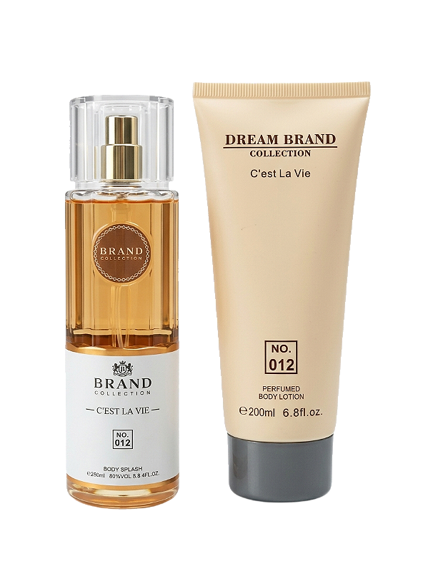 Kit C'est La Vie 012 Brand Collection: Body Splash 250ml + Hidratante 200ml