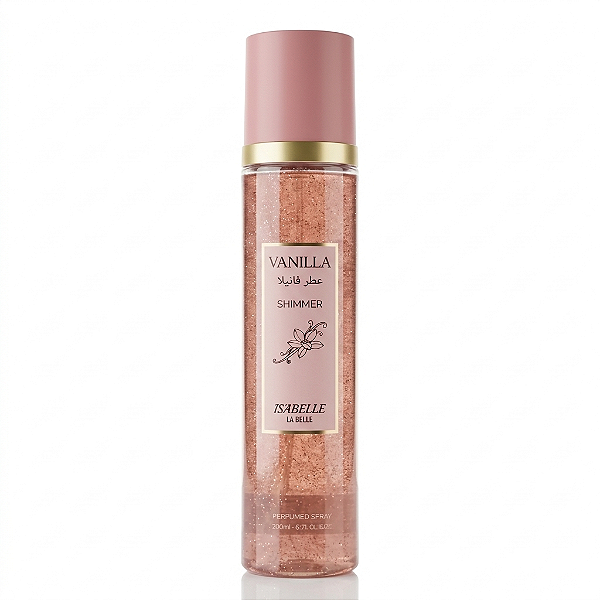 Body Splash Vanilla Shimmer Isabelle 300ml (Ref. Olfativa Bare Vanilla)