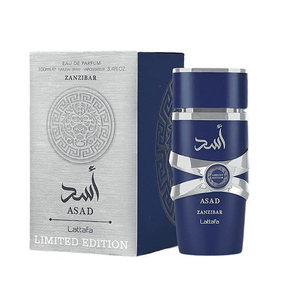 Asad Zanzibar Limited Edition Lattafa Eau de Parfum - Perfume Árabe Masculino 100ml