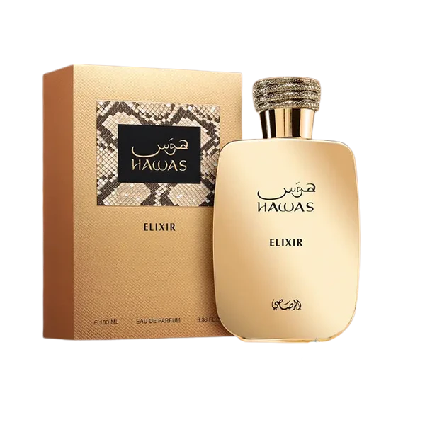 Hawas Elixir Rasasi Eau De Parfum - Perfume Árabe Masculino 100ml