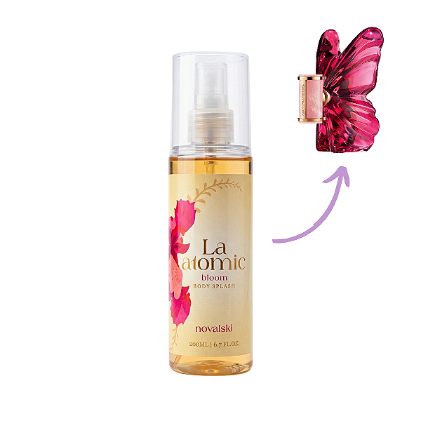 Body Splash La Atomic Bloom Novalski 200ml (Ref.Olfativa La Bomba)