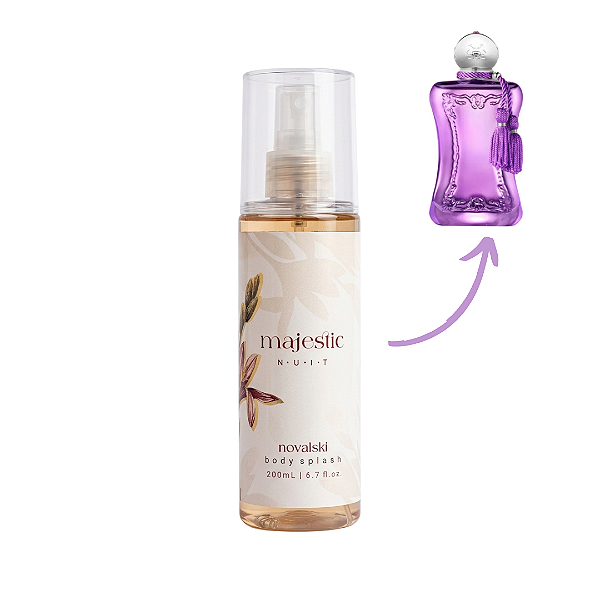 Body Splash Majestic Nuit Novalski 200ml (Ref.Olfativa Palatine)