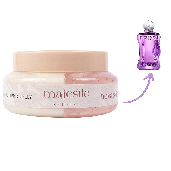 Manteiga & Geléia Corporal Majestic Nuit Novalski 280g (Ref.Olfativa Palatine)