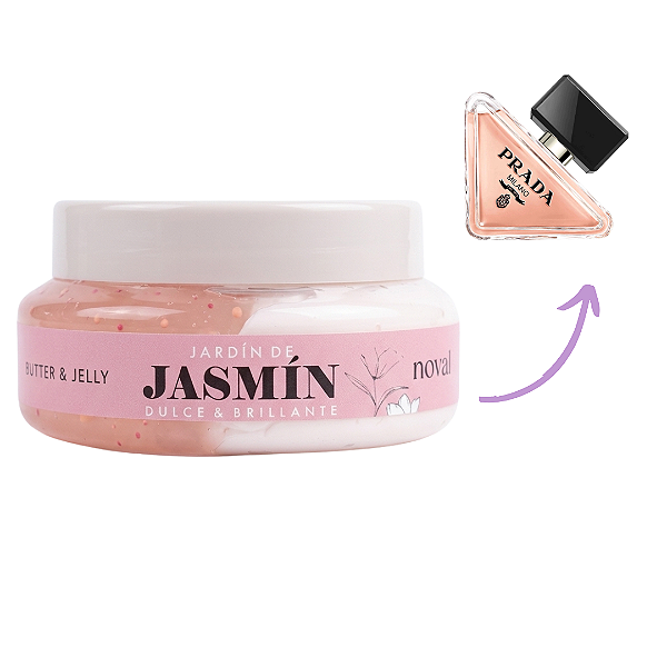 Manteiga & Geléia Corporal Jardín de Jasmín Novalski 280g (Ref.Olfativa Paradoxe)