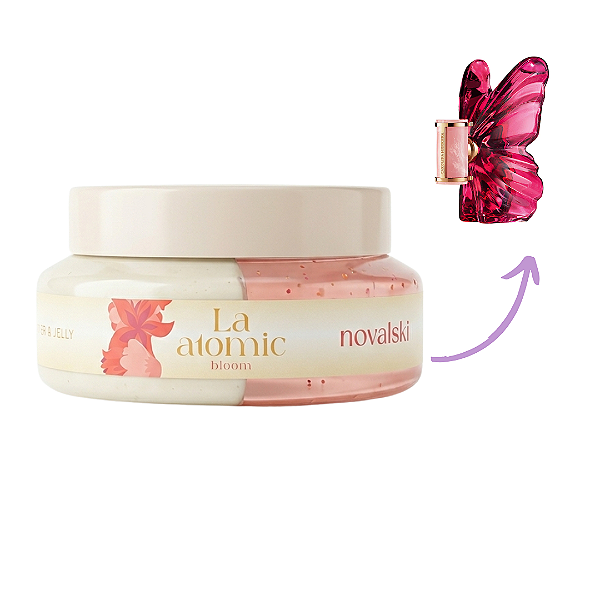 Manteiga & Geléia Corporal La Atomic Bloom Novalski 280g (Ref.Olfativa La Bomba)