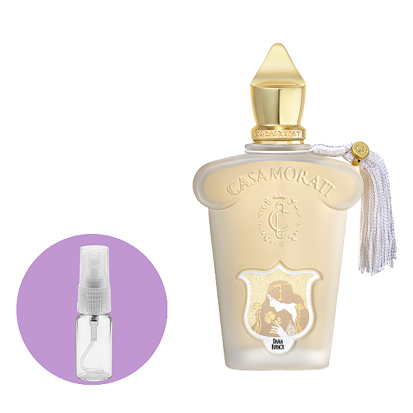 LANÇAMENTO: Fracionado Dama Bianca Casamorati Eau de Parfum