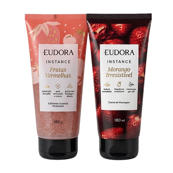 Cesta Dia das Mães Eudora Frutas Vermelhas (2 itens)