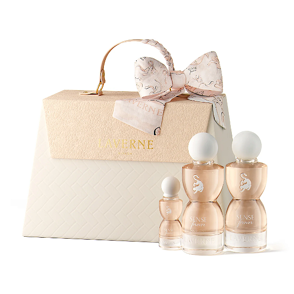 Kit Sense Forever Laverne x Georgina: Eau de Parfum 75ml + Hair Mist 75ml + Eau de Parfum 10ml
