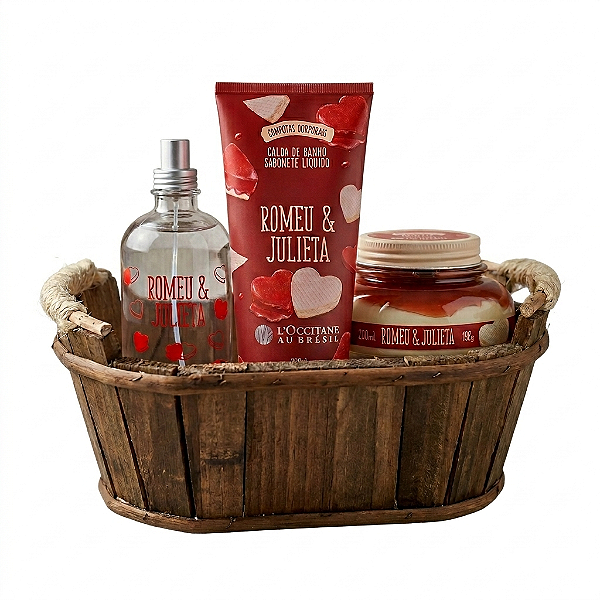 Cesta Dia das Mães Romeu & Julieta L'Occitane Au Bresil (3 itens)