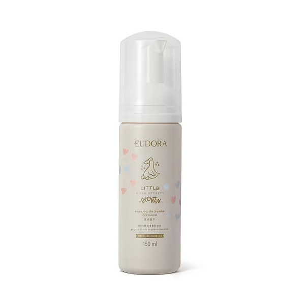 Espuma de Banho Baby Little Secrets Niina Secrets Eudora 150ml