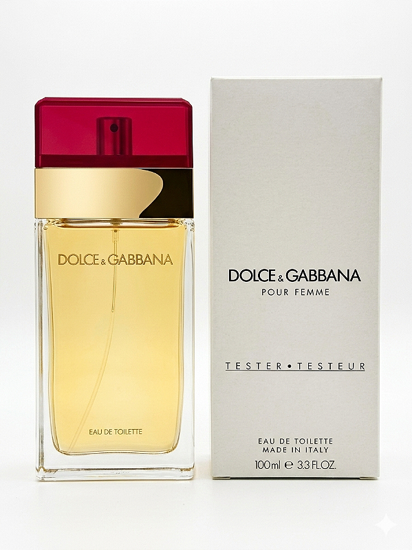 Caixa Tester Eau de Toilette DG 100ml - Perfume Feminino Original