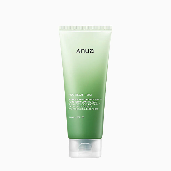 Espuma de Limpeza Heartleaf Quercetinol Pore Deep Anua 150ml
