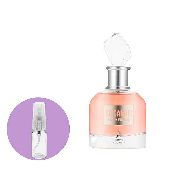 Fracionado So Candid Pour Femme Maison Alhambra Eau de Parfum 5ml