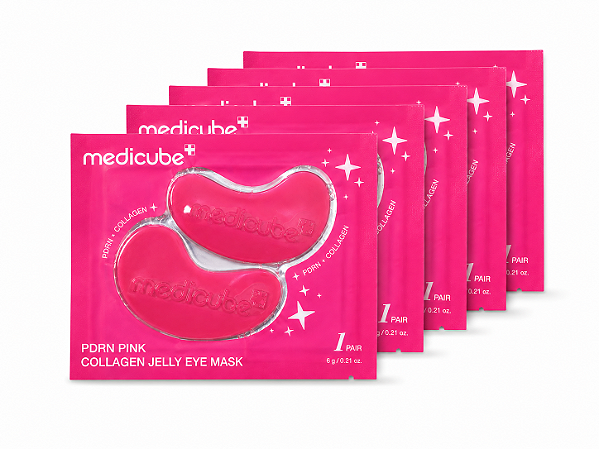 Eye Mask PDRN Pink Collagen Jelly Medicube (5 pares)