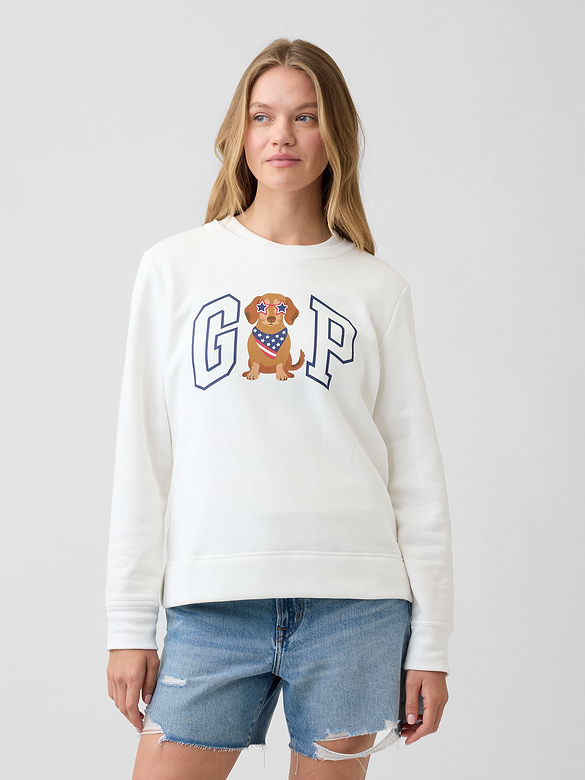 Moletom Relaxed Logo New Off White GAP Tamanho: M
