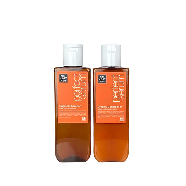 Kit Perfect Serum Original Mise En Scène: Shampoo 200ml + Tratamento 200ml