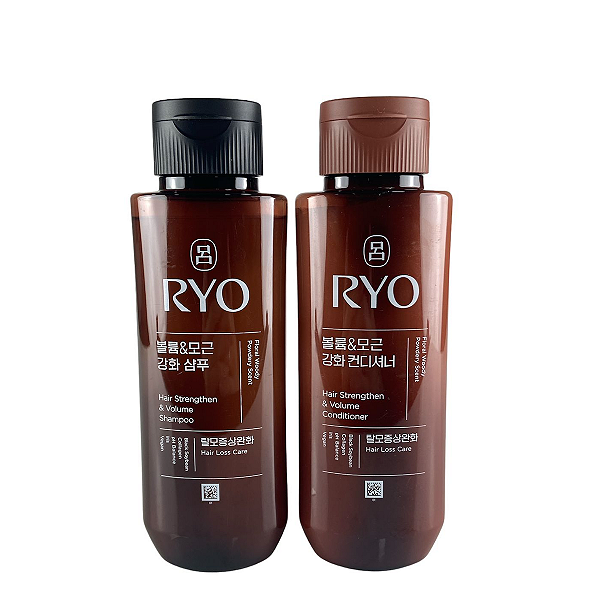 Kit Floral Woody Fortalecimento & Volume RYO : Shampoo 180ml + Tratamento 180ml