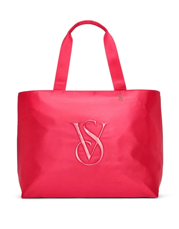 Bolsa Tote de Cetim Signature Victoria's Secret