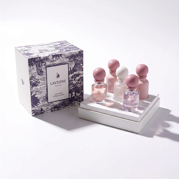 Kit 5 Miniaturas Laverne Little Garden Eau de Parfum (5 unidades de10ml)