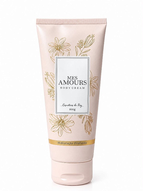 Body Cream Mes Amours 200ml - Cosméticos da Ray