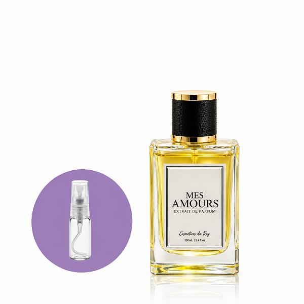 Fracionado Extrait de Parfum Mes Amours Cosméticos da Ray 5ml