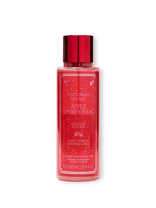 Body Splash Apple Aphrodisiac Shimmer Victoria's Secret 250ml - Edição Limitada Hallowen
