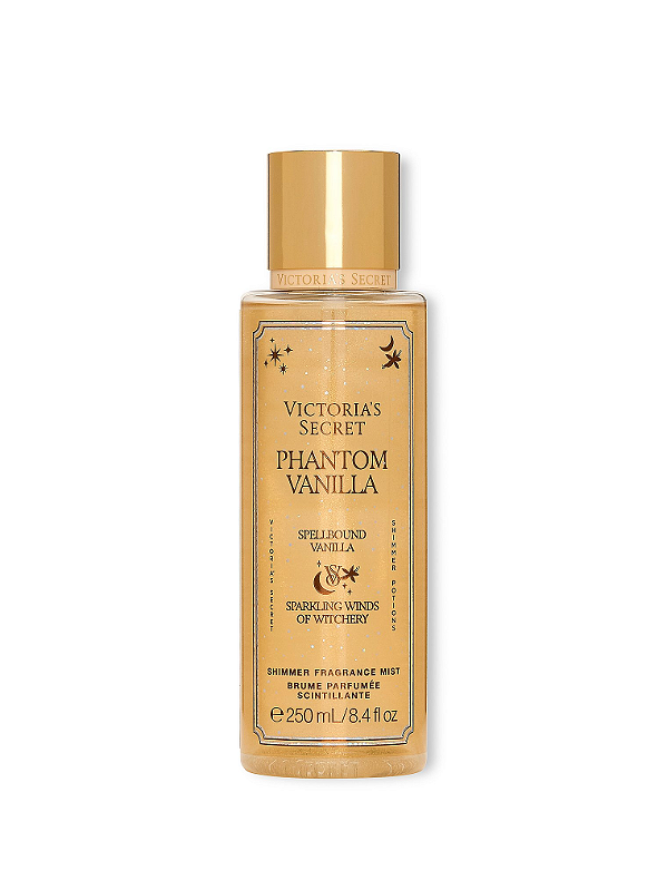 Body Splash Phantom Vanilla Shimmer Victoria's Secret 250ml - Edição Limitada Hallowen
