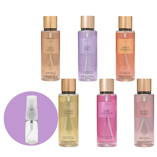 Combo Fracionados Victoria's Secret 6x10ML
