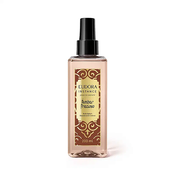 Spray Perfumado Desodorante Colônia Instance Âmbar Precioso 200ml