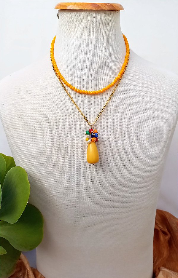 Colar Gota de Sol.