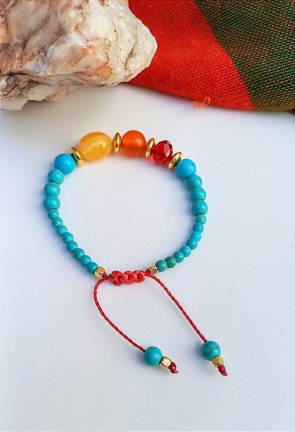 Pulseira Arco Íris.
