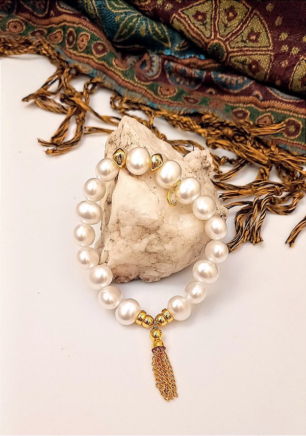 Pulseira Pérolas.