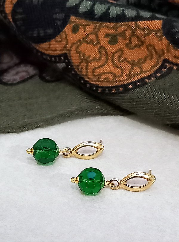 Brinco Verde Delicado.