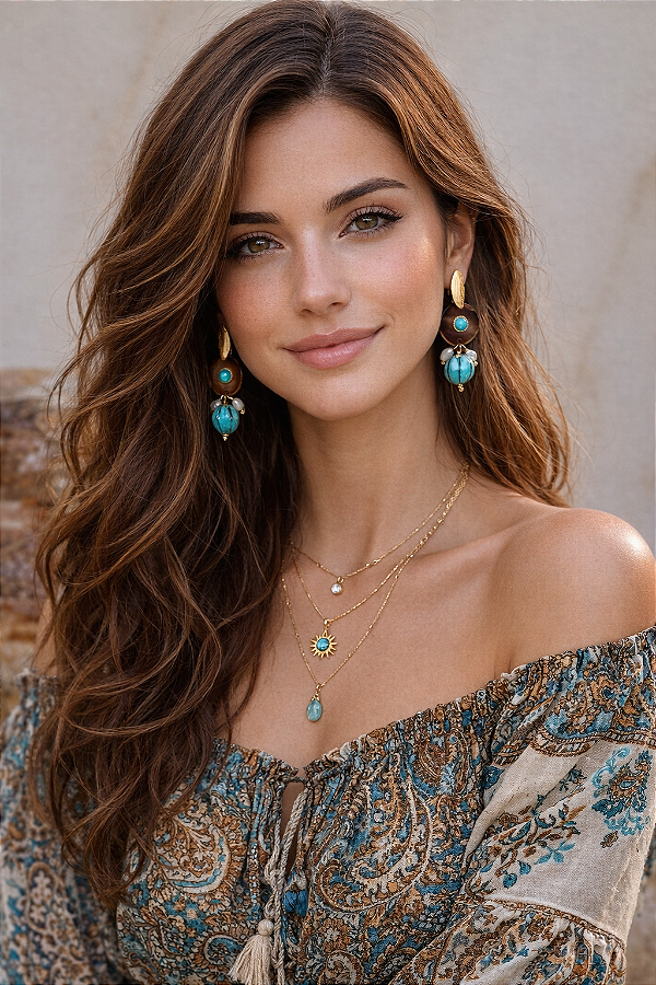 Brinco Mandala Terra Céu.