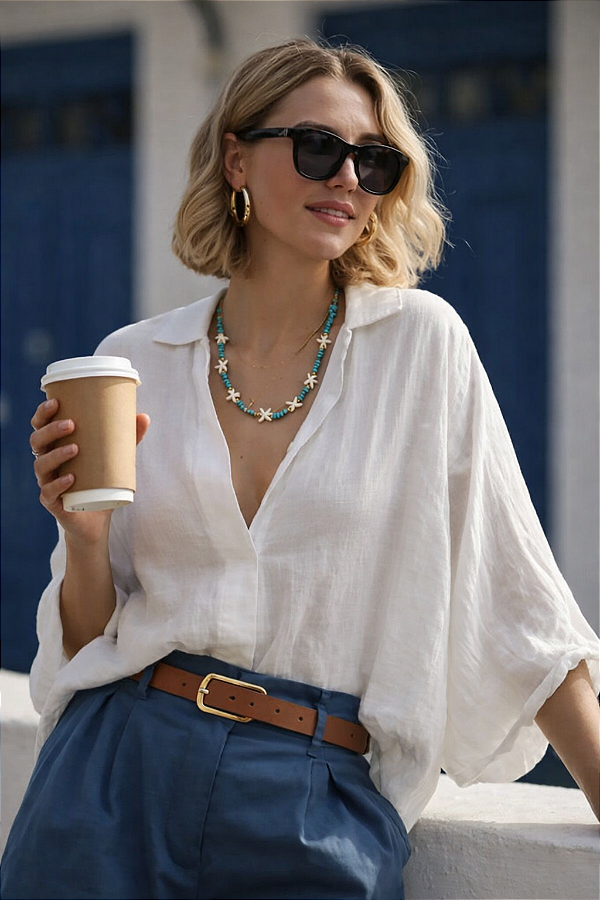 Colar Curto Estrelas.