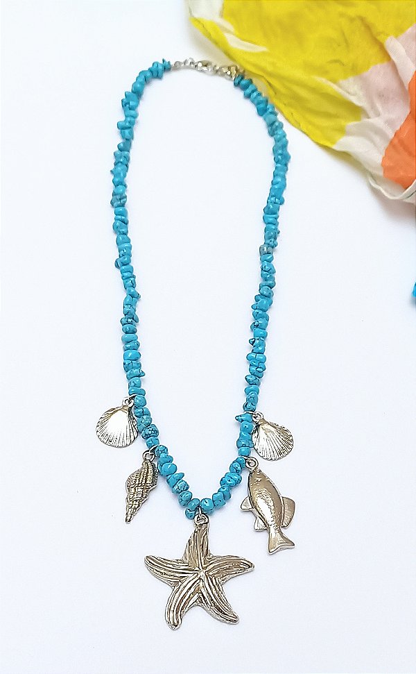 Colar Estrela Mar.