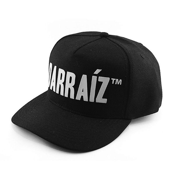 Boné Snapback Darraíz Preto Aba Curva