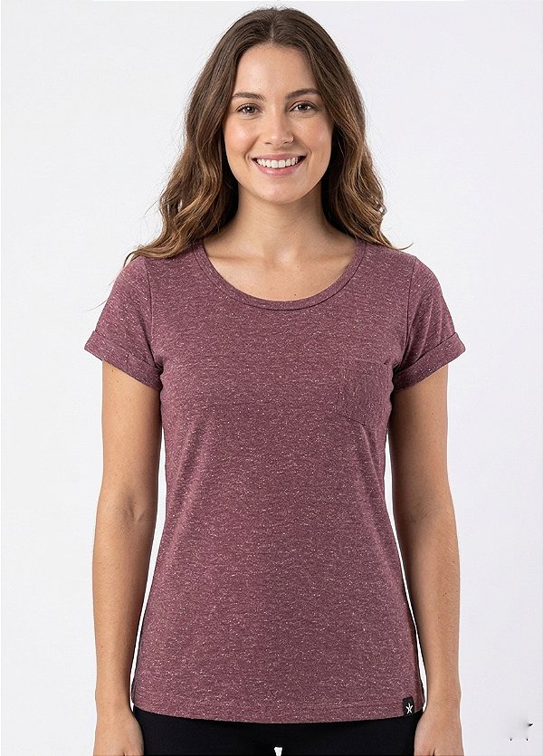 Camiseta Feminina Rustic Wine