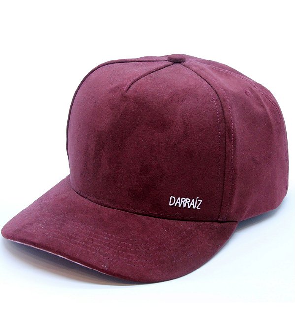 Boné Snapback Vinho Aba Curva Shawi