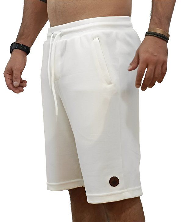 Bermuda Masculina Moletom Cru Rudis (comprida)