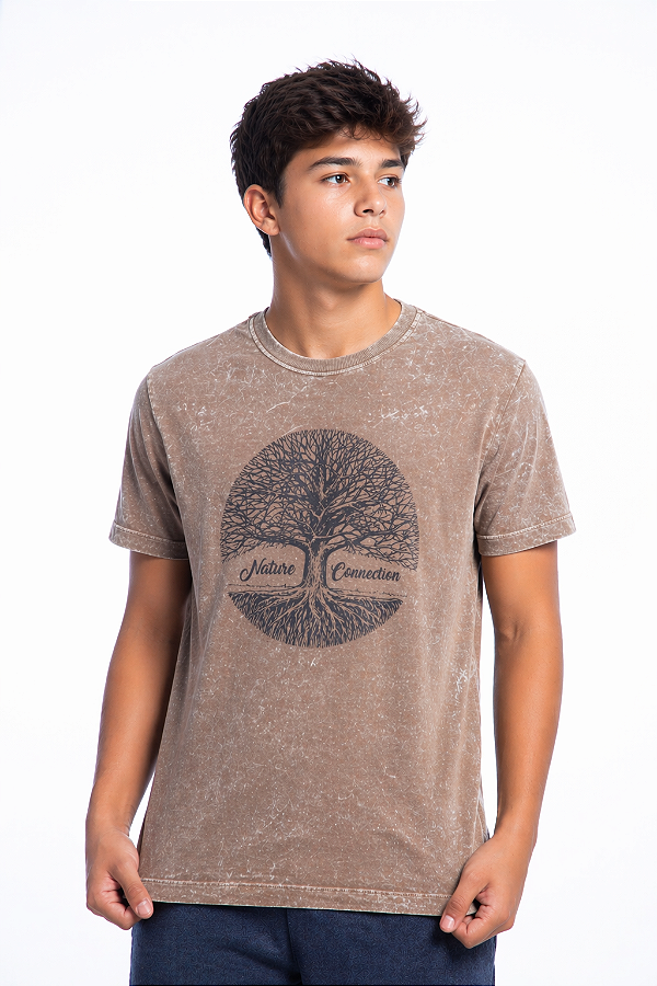 Camiseta Marmorizada Brown Hyperion