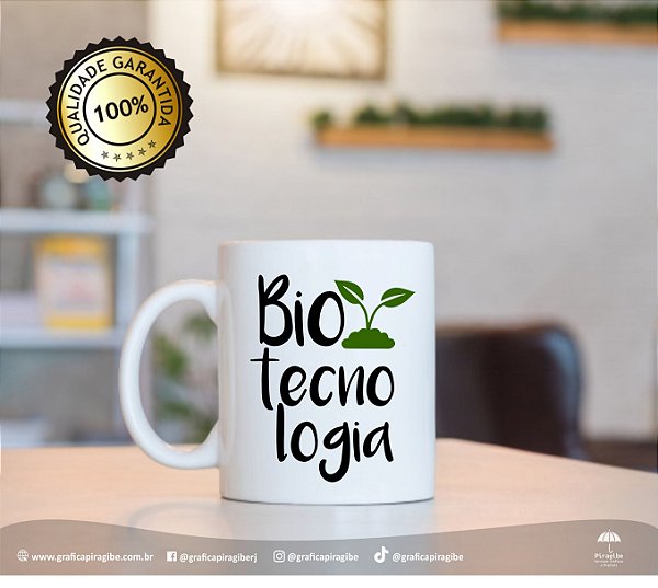 CANECA PROFISSÃO - BIOTECNOLOGIA